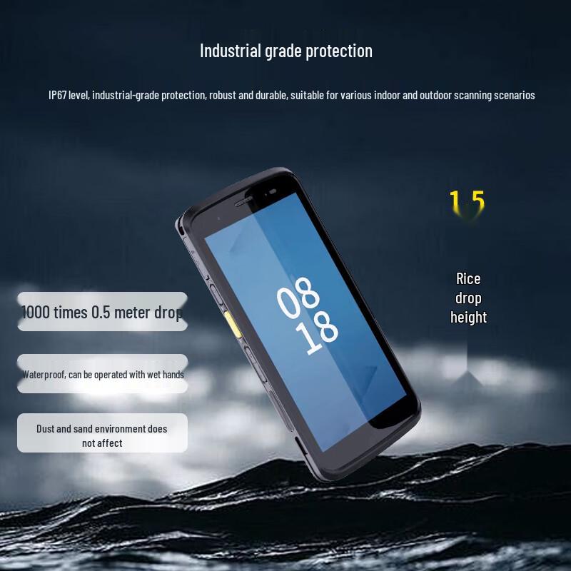 iData T1 Pro Handheld Industrial PDA Barcode Scanner