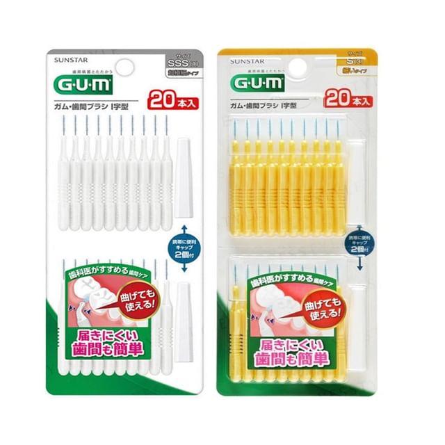 Sunstar - Gum Interdental I-Type Brush SSS(1) - 20 pcs