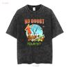 Vintage 1997 Koszulka z długim rękawem No Doubt Tour 87 Biała KV10583 vintage Wypłukana moda Wszechstronny top do noszenia na co dzień graficzny