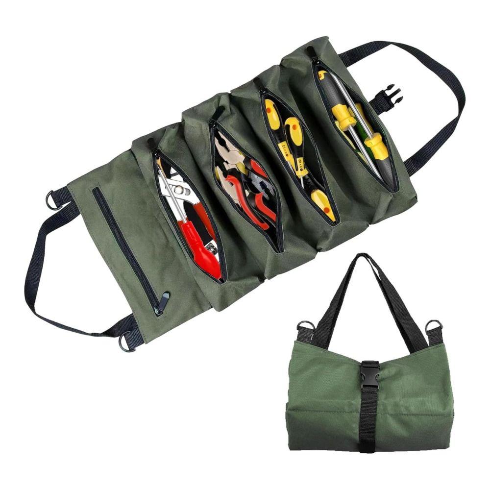 Heavy Duty Toolkit Storage Bag Waterproof Tool Organizer Tool Pouch  For Electricians Repairman