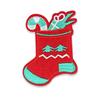 Christmas Embroidered Patches Repair Patch Self Adhesive Patch Cartoon Santa Claus Appliques For Apparel Bags Accessories