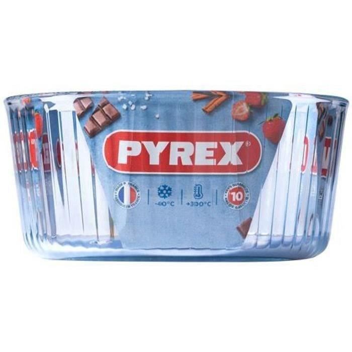 Souffléform - PYREX - 1450158 - I borosilikatglas - 21 cm