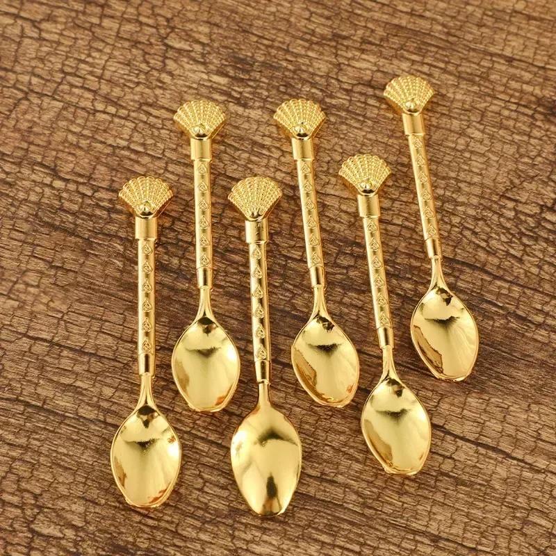 European Entry Lux Swan Spoon Holder Suit Household Coffee Spoon Cake Spoon Tableware Table Decoration