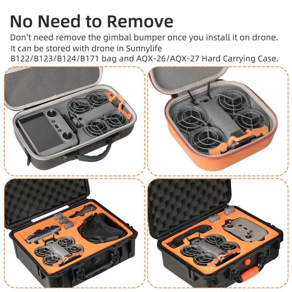 For DJI Neo 2 Gimbal Protection Bar Plastic Neo 2 Anti-Collision Gimbal Lens Guard Drone Accessories