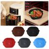 Air Fryer Silicone Liners Pot Airfryer Basket Cooking Gadgets Reusable Baking Tray Non-Stick Pizza Pan Oven Kitchen Accessories