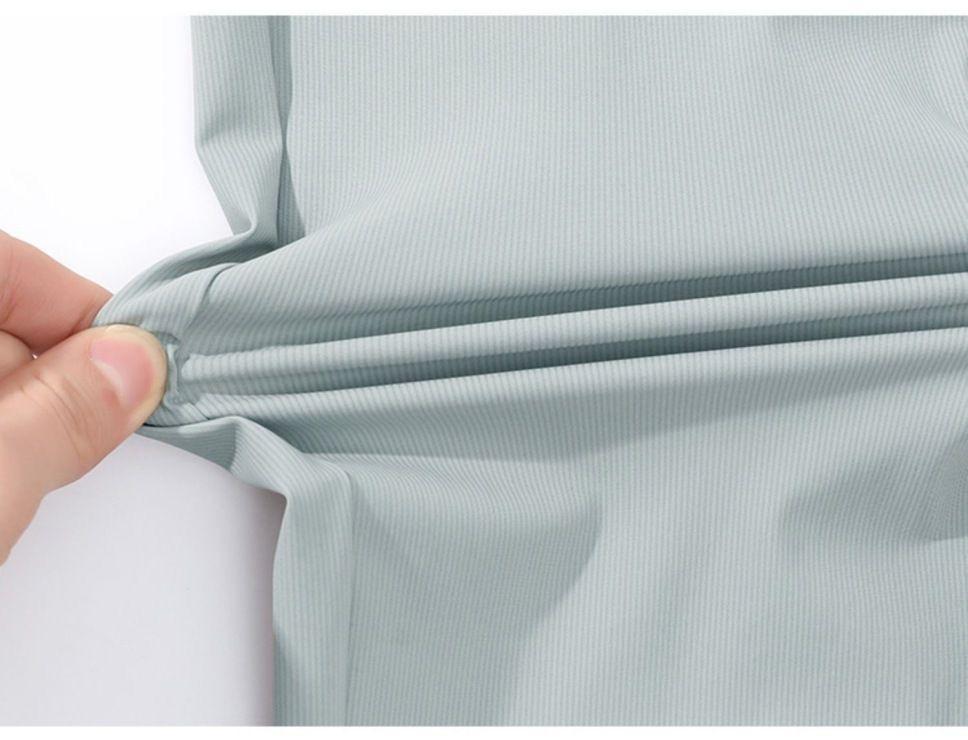 2025 Plus Size Women's High-Waisted Ice Silk Capris - Mid-Length Casual Harem Pants for Short Individuals