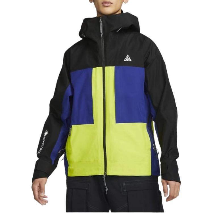 Nike ACG Loose Zipper hooded Long Sleeves Jacket Blue Men's CV0635-011
