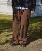 MINIMALPROJECT Fatigue Balloon Corduroy Pants Mpt110 [Brown]