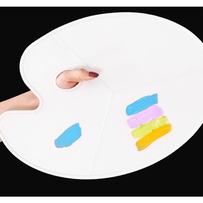 1pc Color Palette Pigment Tray Children Drawing Toys Office Educational Supplies For Art Students Beginner Easy To Clean TMZ