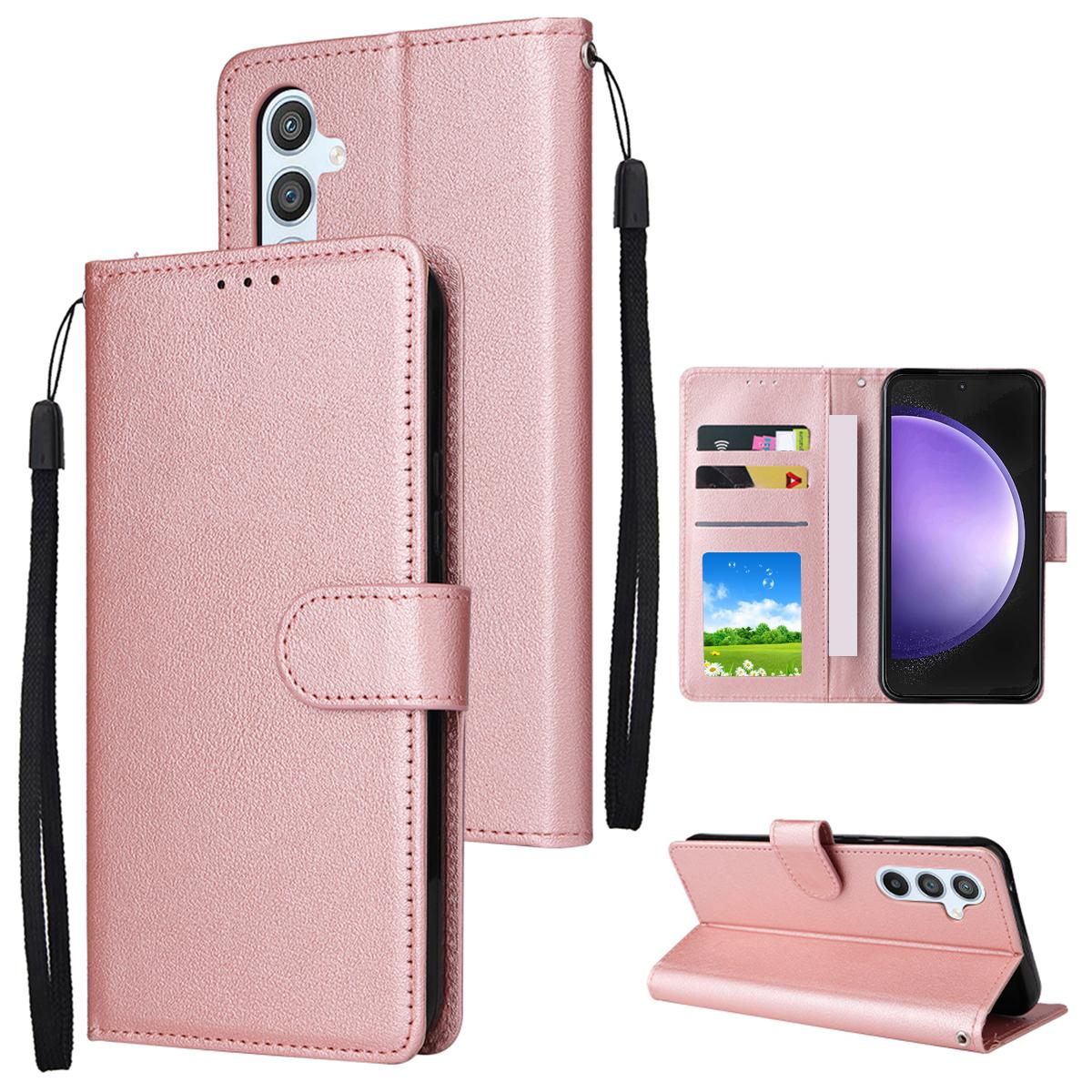 

Wallet Magnetic Flip With Card Slot Kickstand Leather Case For Samsung Galaxy S25 Ultra S24 Plus S23 S22 S21 S20 FE S10 S9 S8 Galaxy S25