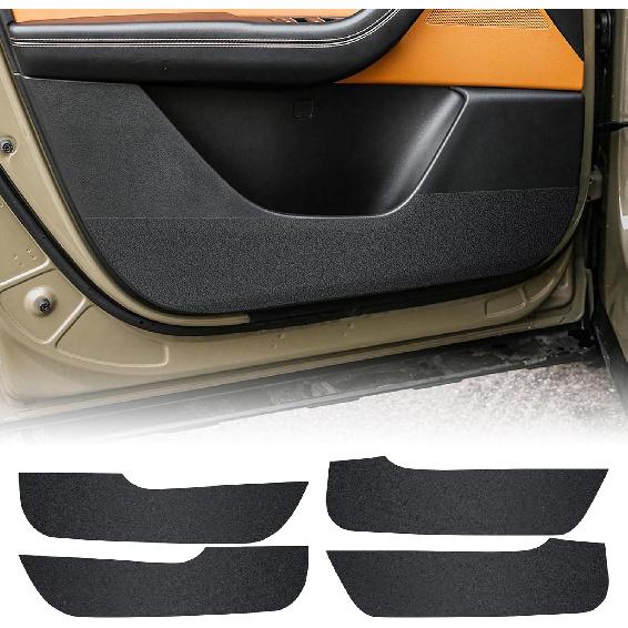 KUNGKIC for Mazda 2023 2024 2025 CX90 CX70 Car Door Anti Kick Pad Protective Stickers Interior Decals Accessories Self-Adhesive Side Edge Protection