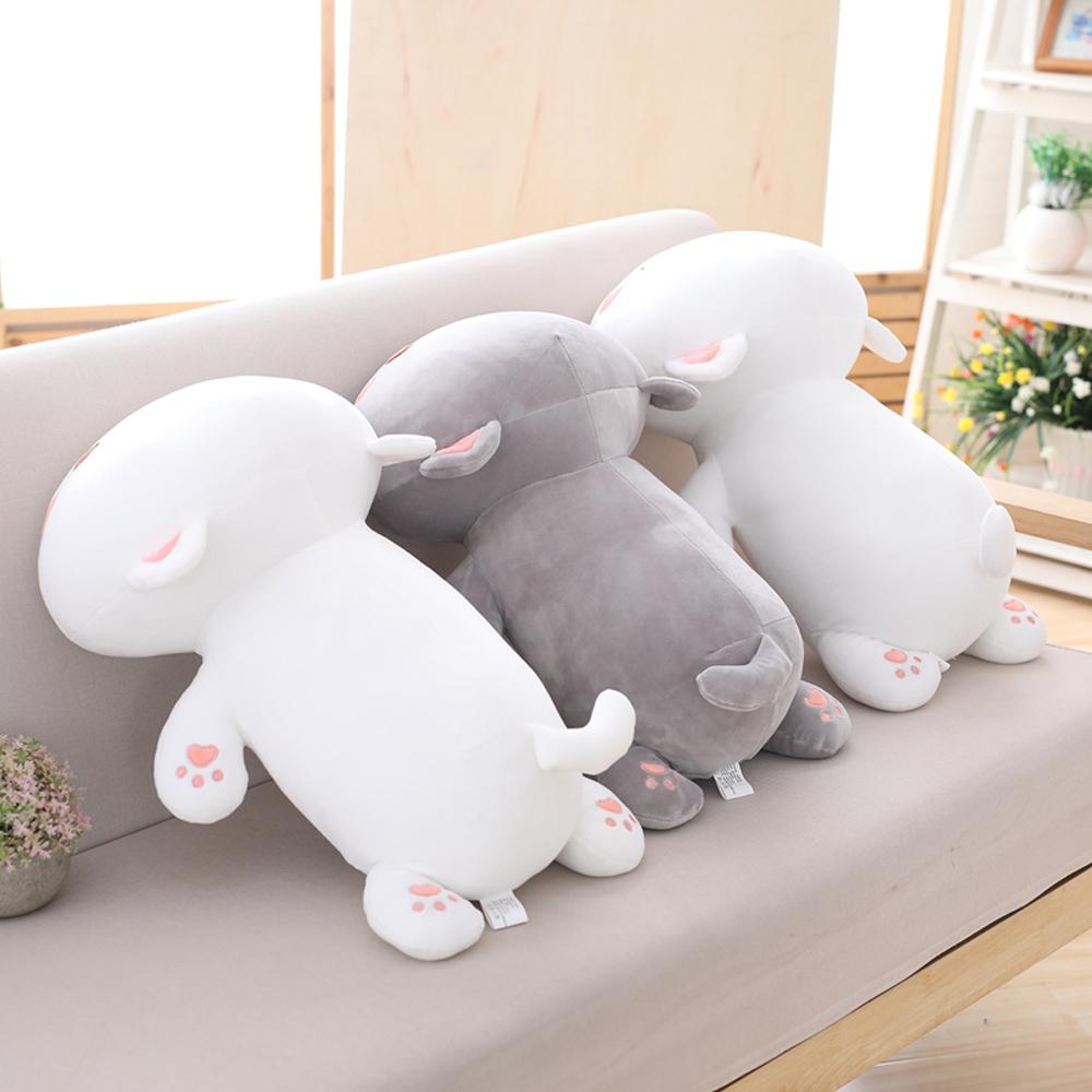 1pc Kawaii Lying Cat Plush Toys Stuffed Cute Kittyt Doll Lovely Animal Pillow Soft Cartoon Back Cushion Kid Xmas Gifts for Kids