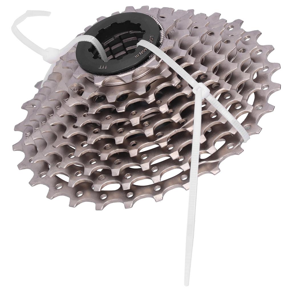 BOLANY Road Bike 9 Speed Freewheel Bicycle 11‑28T Cassette Flywheel Replacement Silver