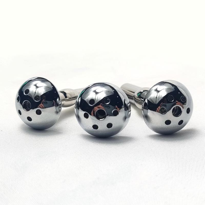 3 Size Shower Head Metal Urethral Catheter Male Urethral Dilator Hollow Penis Plug Stimulation Sounding Masturbator Sex Toys Men