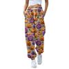 Women's Casual Fashion Halloween Print Casual Pants Sweatpants Long Pants Drawstring Elastic Waistband Cuffed Pants