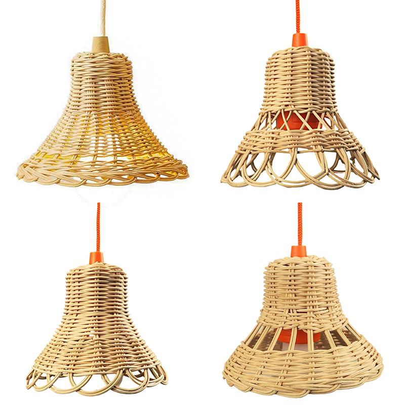 Handmade Lampshade Hand Woven Lamp-chimney Ornament Light Cover Bar Lighting Living Room Gift Creative Home Decor