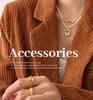 Korean Geometric Twisted Tube Pendant Clavicle Necklace: Non-Fading Gold-Plated Titanium Steel Luxury Jewelry