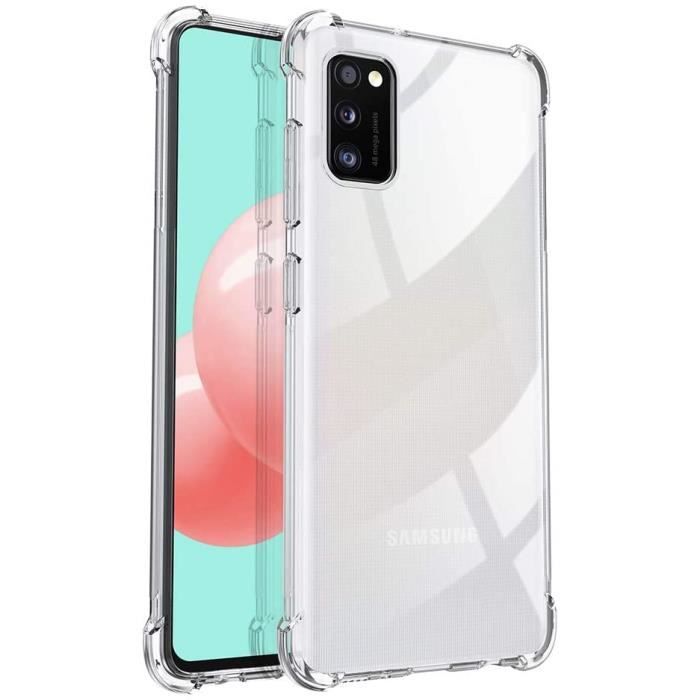 Protective Case - Phonillico - Samsung Galaxy A41 - Soft Silicone - Transparent - Ultra Slim
