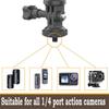 Action Camera Dash Cam Phone Car Mount Car Suction Cup Phone Action Camera Holder 1/4 Inch For Gopro Insta360 Dji Action Camera