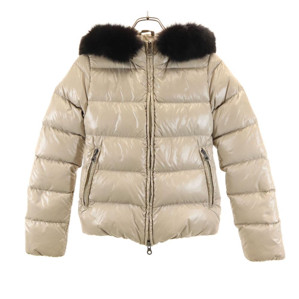 

DUVETICA Сделано в Болгарии Пуховик Adara 38 бежевый adhara Женский Б/у