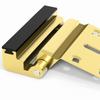 Door Reinforcement Lock Aluminum Alloy Night Lock Home Security Door Lock Security Device for Inward Swinging Door