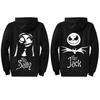 The Nightmare Before Christmas Jack Couple Matching Hoodie Sweatshirt Sweater