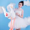 White Elegant Swan Plush Toy Cute Cartoon Stuffed Animal Girls Kid Gift Birthday