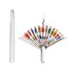 1PC Creative Surprise Fan Birthday Candle Birthday Birthday Decoration Decor Party Candle Candle Cake Clown Cake Happy