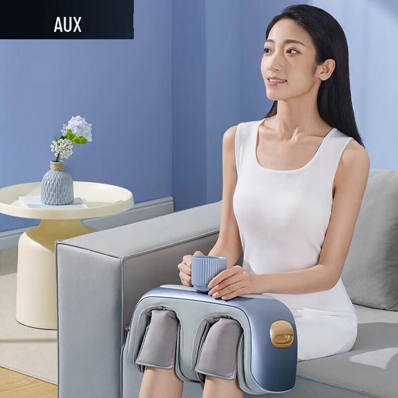 Aux Multi-functional Knee & Leg Massager CN plug (adapter included) Graphene Hot Compress & Multi-Mode Massage