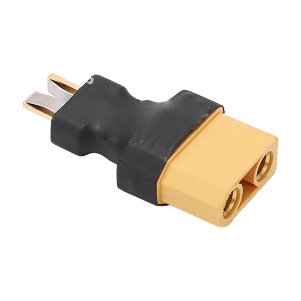 XT90 auf T Adapter Langlebiger Gummi Kunststoff Kupfer Breite Kompatibilität XT90 Buchse auf T Stecker Adapter