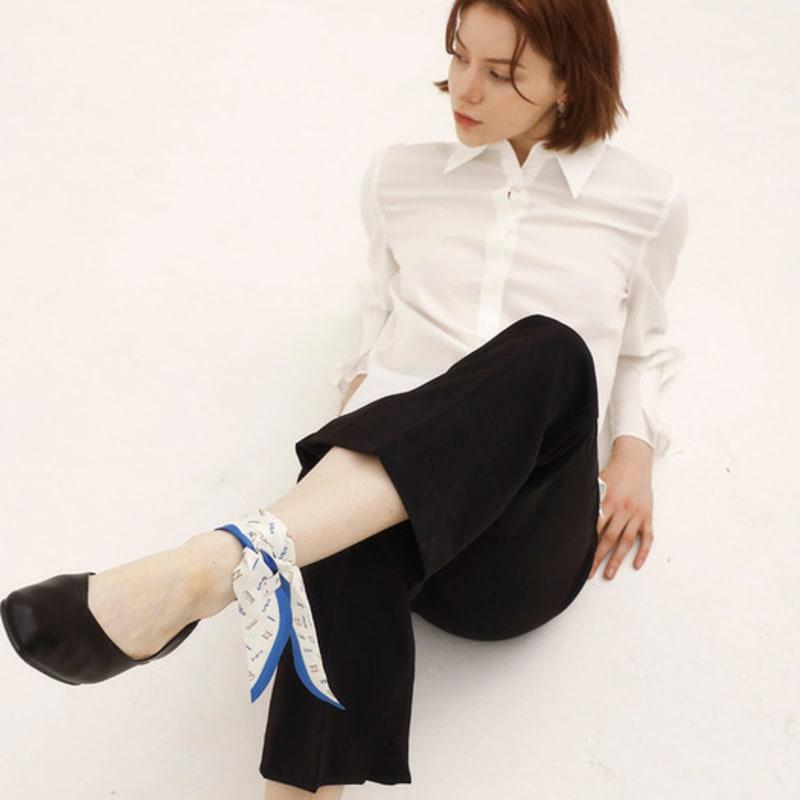 

ONSZ symbol print twilly scarf Blue