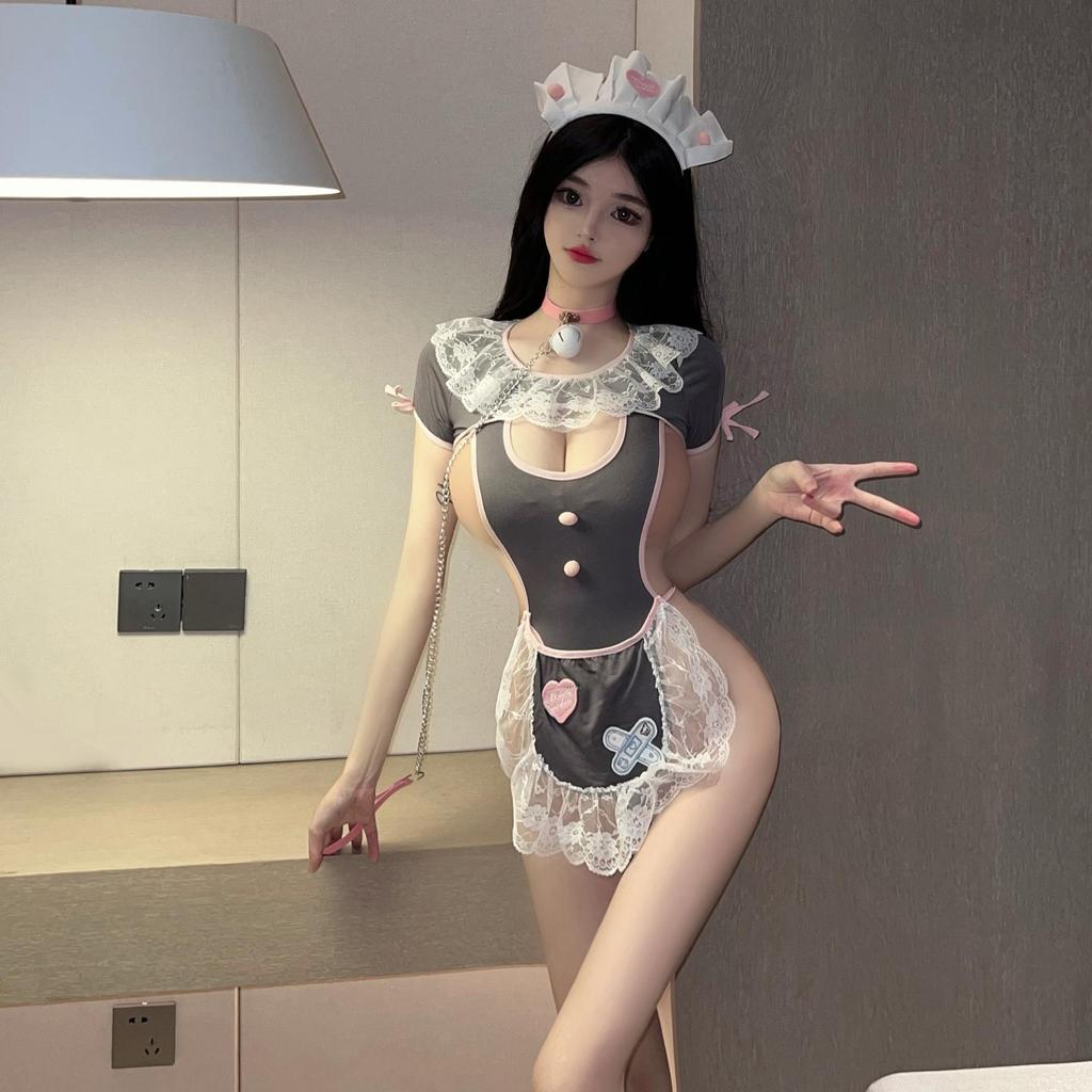 Doll Love Sexy Maid Lingerie Set - Cute Temptation Costume Uniform