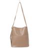 Women's Commuter Bag, Tote Bag, Synthetic Leather, with Exterior Pocket, Simple, Basic, A4 Size, Business Bag, Storage, Shoulder Bag, Handbag, School