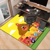 Cute Du-ggee Adventure Office Rug Chair Mat, Game Carpet, Suitable for Front Door, Bedroom, Living Room, Desk, Holiday Gift