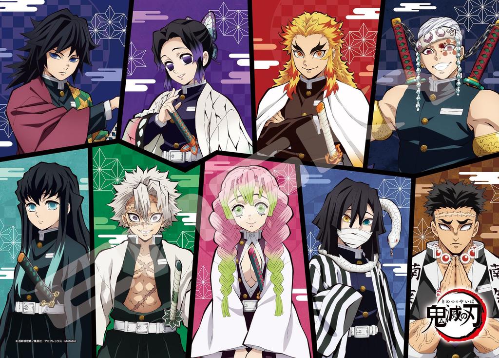 ENSKY Demon Slayer Pillar Demon Slayer 1000 Piece Compact 38 x 53cm Jigsaw Puzzle - - 1000c-05