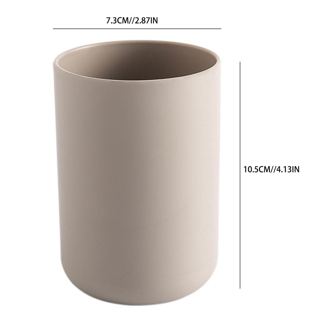 300mL Toothbrush Cup for Bathroom Toothpaste Toothbrush Holder Electric Toothbrush Case Makeup Brush Storage Organizer