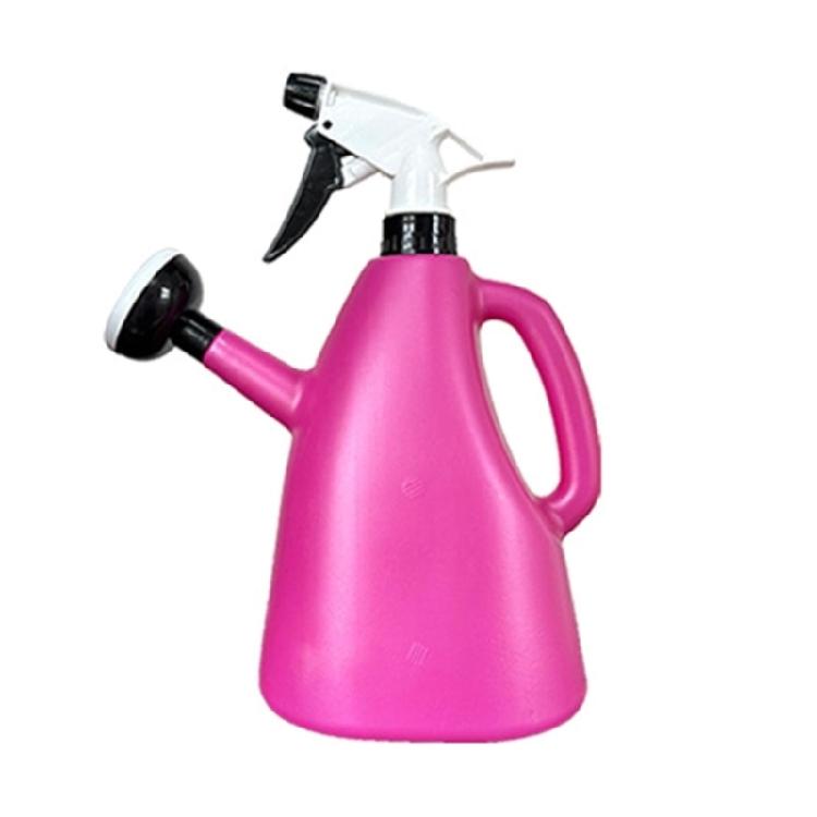 2 In 1 Adjustable 1L Plastic Watering Can For Indoor Garden Pressure Sprays Plant Watering Can Gardening Supplies
