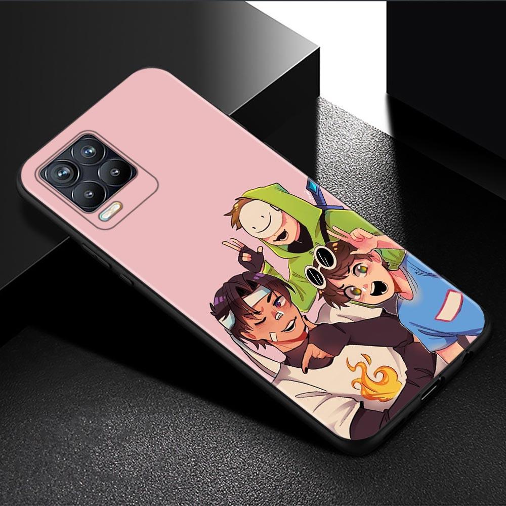 Handyhülle für Oppo Realme GT 8 7 6 5 Pro C3 C11 C21 C21Y C20A XT X7 X50 Pro Ultra Silikon Capa Schwarze Hülle Dream Smp