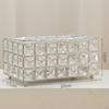 Bling Tissue Holder Box – Decorative Cover Dispenser Facial Paper Rectangular Glitter Diamond
