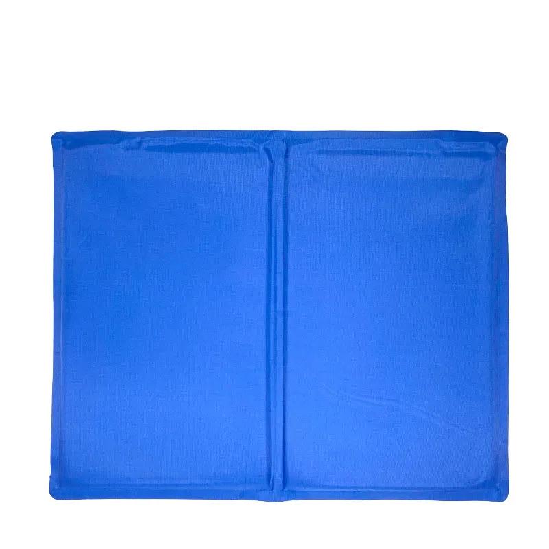 

1 шт.-Охлаждающий коврик для собаки Охлаждающий коврик для питомца, без воды или охлаждающего нетоксичного геля XS синий