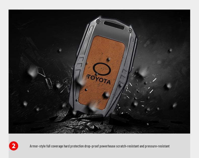 2024 Toyota Corolla Cross Hybrid Key Case - Pioneer Version with High-End Feel