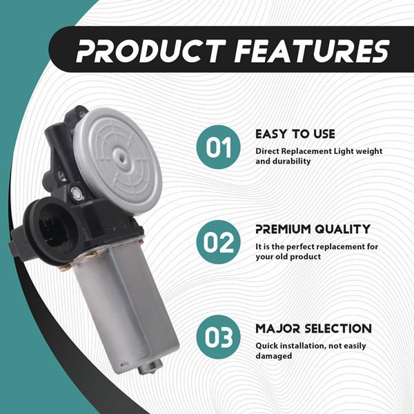 857200N010 Compatible Window Regulator Motor for Toyota Crown Corolla 85720-0N010