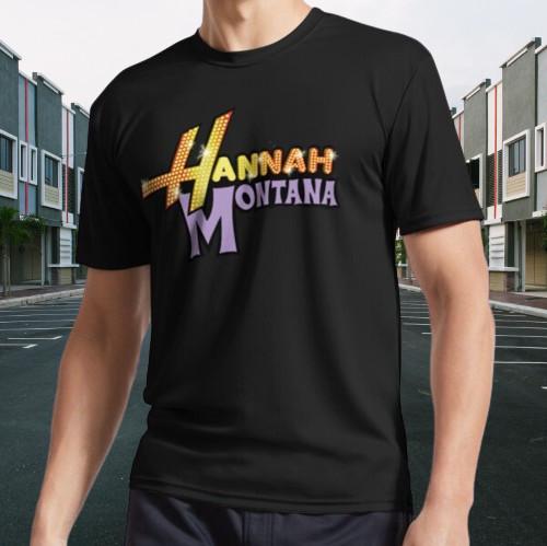 

Hannah Montana Logo Active T-Shirt Funny Size S to 5XL XL