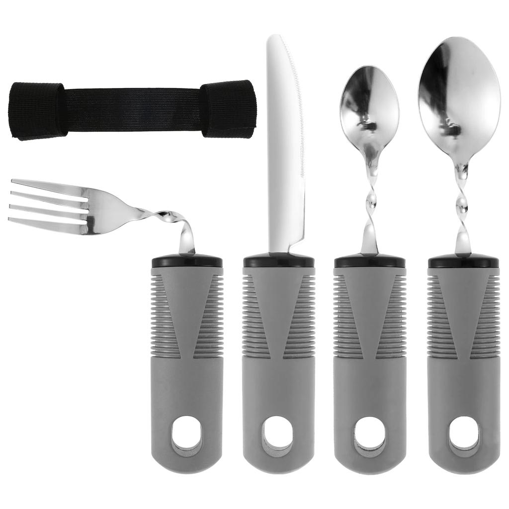 Postižení Příbory Vážené Krmení Jídelní Nádobí Pro Starší osoby Adaptivní Lžíce Vidlička Stolní Nádobí Jídlo Parkinsonovo Jídelní Nádobí Kuchyňské Nástroje