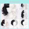 Elegant Cruella Cosplay Wig Short Hair High Temperature Fiber For Women