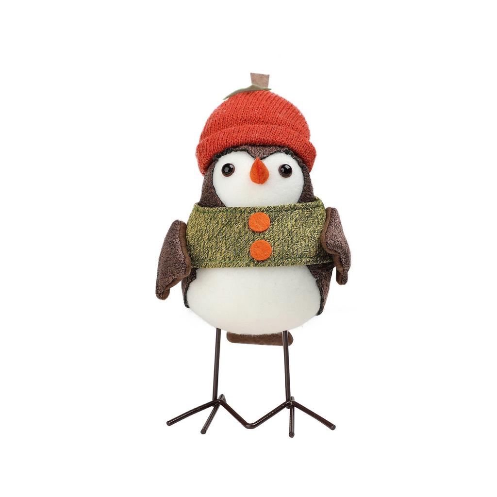 Bird Window Display Ornaments Home Thanksgiving Harvest Festival Atmosphere Decoration Desktop Fun Doll Handmade Crafts