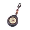 Natural Ebony Copper Coin Car Keychain Men's and Women's Retro High-end Bag Hanging Handle Piece Rotatable Pendant Pendant