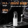 Portable Car Vacuum Cleaner Wireless Handheld for Desktop Home Car Interior Cleaning Mini Auto Vaccum Cleaner Car Accessories
