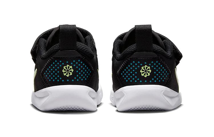 Nike Omni Multi Court Slip Resistant Abrasion Resistant Low Top Toddler Shoes Black Green Infant And Toddler DM9028-003