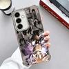 Bungo Stray Dogs Manga Plating Phone Case For Samsung A17 A07 A37 A57 A16 A56 A15 A55 A14 A54 A13 A53 A26 A36 A25 A35 A24 A34 A2